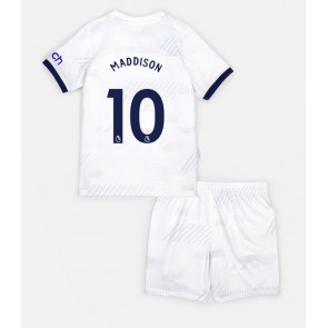 Tottenham Hotspur James Maddison #10 Hemmaställ Barn 2023-24 Kortärmad (+ Korta byxor)